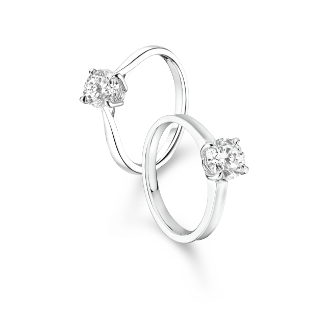 Wedding Collection 18K White Gold Diamond Ring