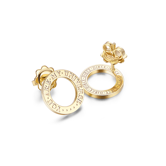 Orbite 18K Gold Earrings