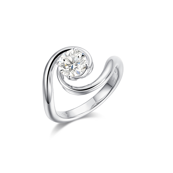 Cassiopea 18K White Gold Diamond Ring