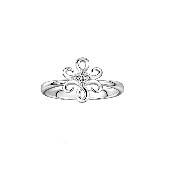 Dear Q Petite Nature- Floral Beauty Ring