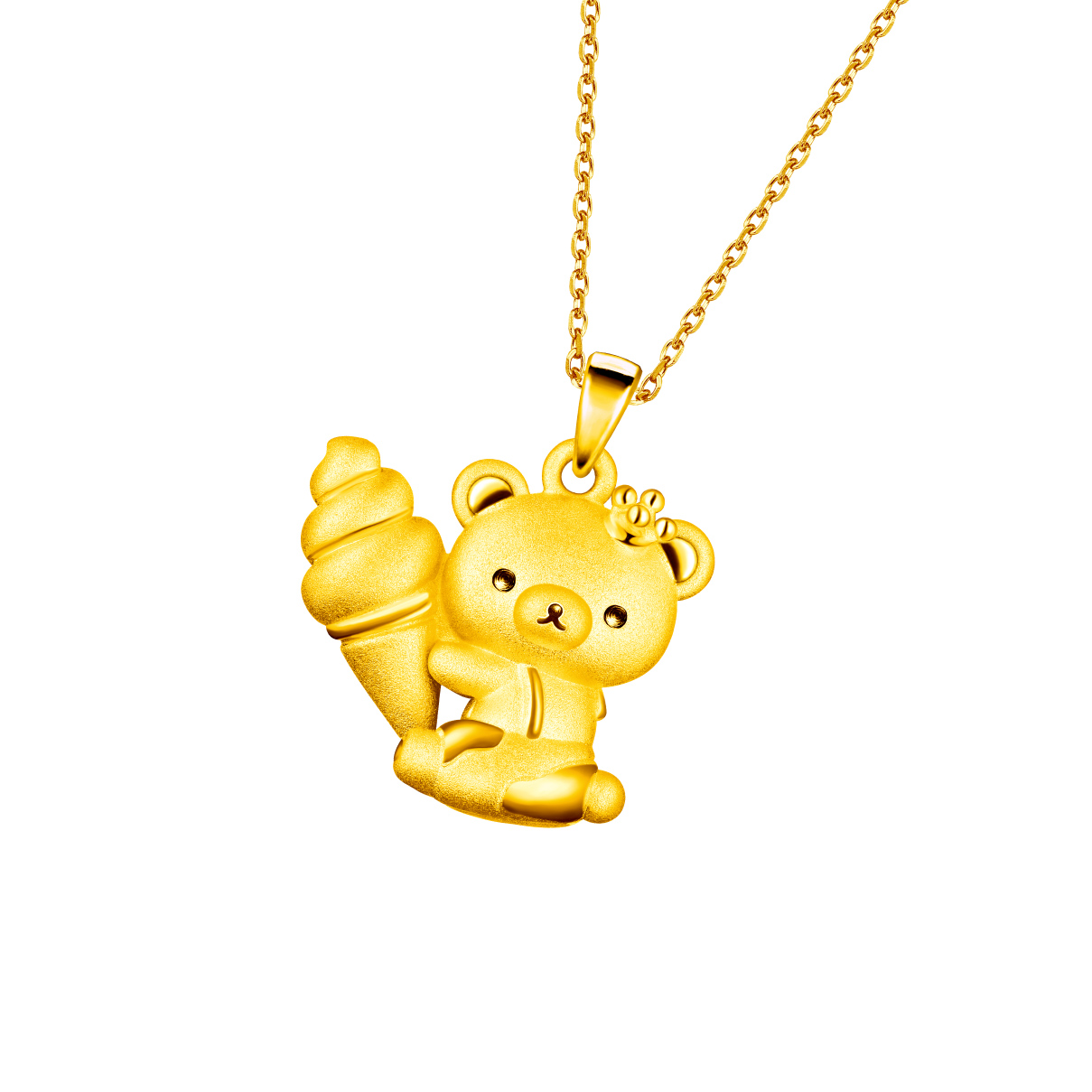 Rilakkuma™  Collection Gold Pendant